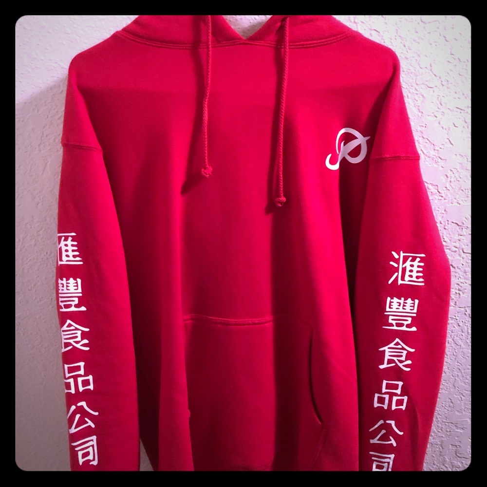 Primitive X HUY Fong Red Hoodie